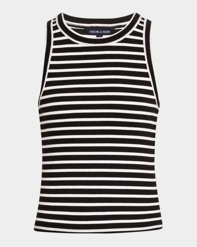 Jordyn Stripe Cropped Tank Top